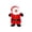 A, variant on PAWYOPIA Durable Christmas Santa Shape Plush Squeaky Dog Toy, D