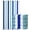 Turquoise Blue, variant on Jessy Home 4 Pack Turquoise Blue Oversized Beach Towel Set, 40"x70" Striped Beach Towels Super Absorbent Towels for Beach, Pool