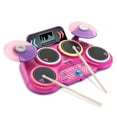thumbnail image 1 of Tambor Pad VTech Kidi Star Pink con 20 sonidos estilo batería, 1 of 8