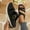 Black Wedge Shoes for Women, variant on CYMMPU Women's Triple Strap Platform Slide Sandals, Buckle Decor Open Toe Slip On Wedge Slippers, Casual Summer Footwear Khaki 36