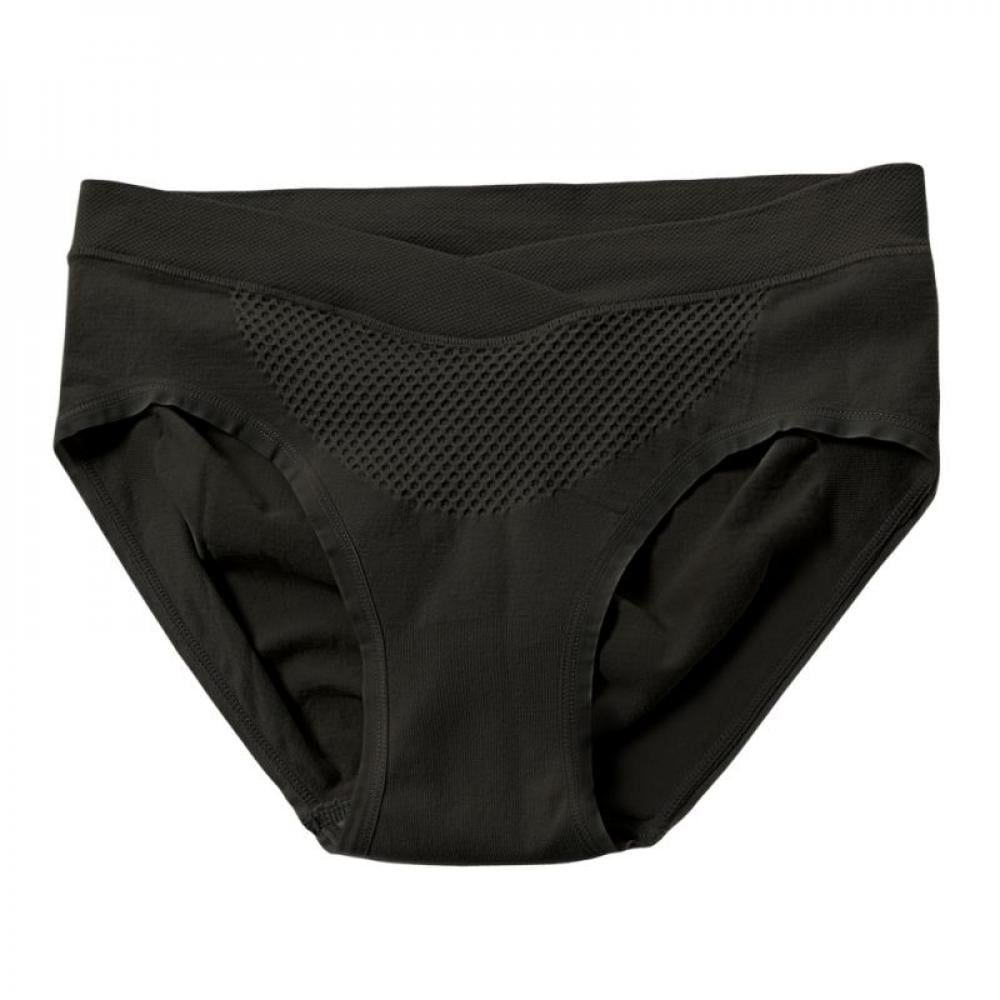 Deepwonder Maternity Panties Breathable Low Waist V Briefs Pregnant