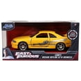 thumbnail image 2 of Leon\'s Nissan Skyline GT-R (BCNR33) Yellow Metallic with Graphics \Fast & Furious\ Series 1/32 Diecast Model Car by Jada""", 2 of 5