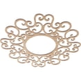thumbnail image 2 of Ekena Millwork 36"OD x 13 3/4"ID x 3/8"T Reims Wood Fretwork Pierced Ceiling Medallion, Alder, 2 of 3