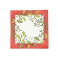 thumbnail image 2 of Christmas Paper Napkins 20-Pack - Biodegradable Red Holiday Table Decor for Parties & Crafts, 2 of 7
