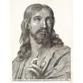 thumbnail image 3 of Wilhelm Traut 15x18 Black Modern Framed Museum Art Print Titled - Christ in Half-Length, 3 of 5