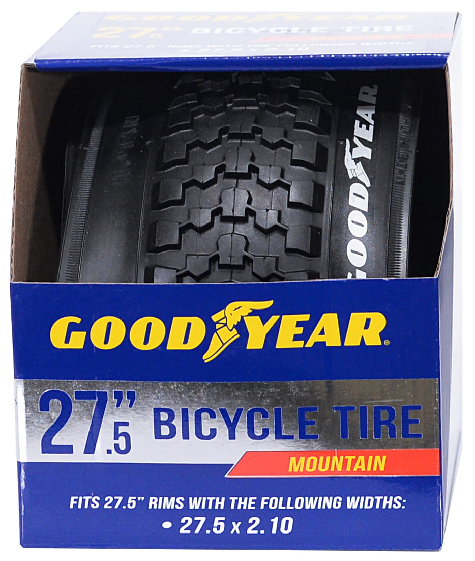 Free Shipping 2-Tires Goodyear Folding Bicycle Tire Mountain Black 27.5" 
