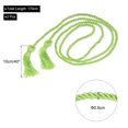 thumbnail image 2 of Uxcell 2Pack 67" Graduation Honor Cord with Tassel Braided Graduation Rope Light Green, 2 of 6