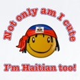 thumbnail image 2 of CafePress - Not Only Am I Cute Im Haitian Too Body Suit - Long Sleeve Cotton Baby Bodysuit, 2 of 4