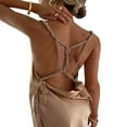 thumbnail image 4 of PENGXIANG Femmes Été Partie Robe Paillettes Bretelles Sans Manches une Seule Pièce, 4 of 6