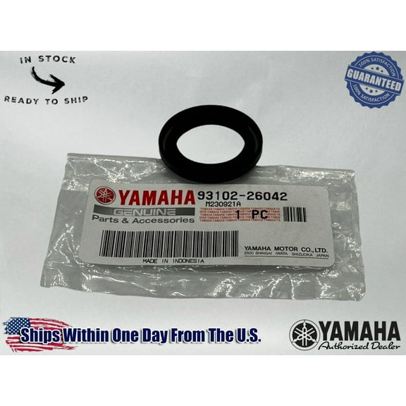 Yamaha Genuine OEM Authentic SD Type Oil Seal 93102-26042-00