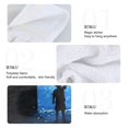 thumbnail image 2 of Yayeee Kitchen Hanging Hand Towels Set of 2 with Loop Bathroom Absorbent Tie Towel, Blue Butterfly, 2 of 6
