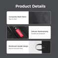 thumbnail image 4 of Paquete de bolsas para zapatos, todas resistentes al agua para viajes, paquete de 2 unidades, color negro, 4 of 8