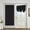 Black, variant on LSLJS Door Curtains for Door Window Thermal Insulated Privacy Sidelight Curtains for Front Door 26 X 68 Inch Room Darkening Curtains Tie Up Shades, 26W X 68L, Door Curtain
