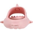 thumbnail image 5 of Women's Shark Slippers Men Summer House Pillow Sandals Indoor and Outdoor Kids Bedroom Open Toe Animal Cute Non-slip Cloud Shower Spa Shoes, 5 of 7