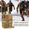 thumbnail image 1 of Outdoor Survival Military First Aid Kit, Climbing Emergency Medical Pouch (Camouflage), 1 of 4