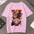 thumbnail image 3 of Camiseta estampada de Manga Anya Forger para mujer, remera de Anime Rosa divertida de la familia Spy X, playera informal Harajuku de Manga corta para mujer, 3 of 5