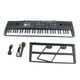 thumbnail image 2 of Piano Con Teclado de 61 Teclas, Teclado Digital Música Digital Órgano Electrónico Teclado Para Niños Piano Teclado de Piano Eléctrico Con Micrófono para Niños, 2 of 7