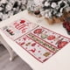thumbnail image 2 of ER 4 decoraciones navideñas, estera decorativa de punto de dibujos animados para comedor, estera de aislamiento térmico europea, 34*43cm oso de fresa Electrónica, 2 of 5