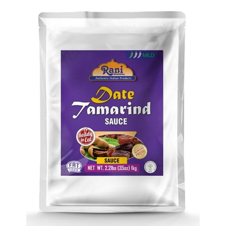 Rani Dates & Tamarind Sauce 35oz (2.2lbs) 1kg Bulk, Ready to eat, Vegan ~ Gluten Free | NON-GMO | Kosher | No Colors | Indian Origin