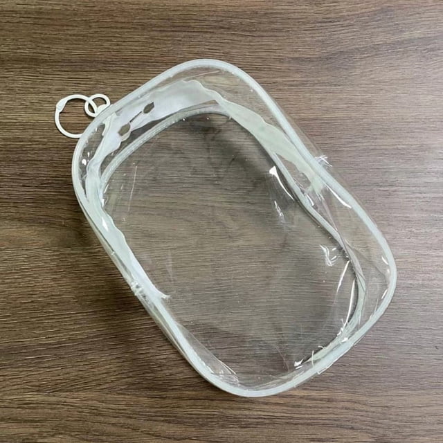Clear PVC Doll Storage Backpack With Keychain For Outdoor Use And Collector Display 10 in x 8 in