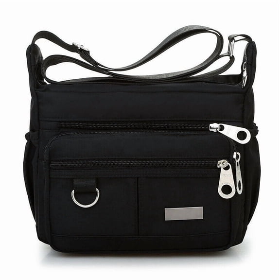 GASTROPOD Multi-Pocket Crossbody Bag for Women, Nylon, Shoulder Messenger Travel Handbag with Adjustable Strap Crossbody Bags for Women Travel