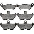 thumbnail image 1 of KMG Front + Rear Brake Pads Compatible with 1996-2000 BMW R 850 GS (STD & ABS models) - Non-Metallic Organic NAO Brake Pads Set, 1 of 4