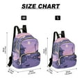 thumbnail image 2 of FORMRS Mini Backpack Purse for Women Travel Daypack Casual Shoulder Bag, Black Cat Walking, 2 of 7