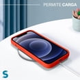 thumbnail image 4 of Funda de Protección para iPhone 12 - Sovico - Silicón con Forro de Microfibra, 4 of 6
