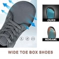 thumbnail image 2 of Wide Toe Box Sneakers Men's Shoes for High Instep and Bunions | Breathable Mesh Wide Toe Box Orthopedic Comfort Shoes | Non-Slip Walking Casual Sports Footwear, 2 of 7