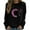 Black 3, variant on Pisexur Breast Cancer Awareness Sweatshirt Pink Ribbon Flag Breast Cancer Awareness Long Sleeve T-Shirt