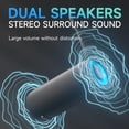 thumbnail image 3 of Altavoz Bluetooth COOPERS inalámbrico IPX5 con luz RGB impermeable, 3 of 6