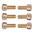 thumbnail image 4 of Tornillo hexagonal de sillín de puente de trémolo dorado perfke Tornillos de silla de montar de la guitarra eléctrica, 4 of 6