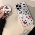thumbnail image 5 of Sanrio funda de teléfono con soporte magnético para iPhone, carcasa dura de carga inalámbrica Magsafe para iPhone 16, 15, 14, 12, 11 Pro Max, 13 Mini, 5 of 5