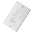 thumbnail image 1 of Cable De Cepillo Antipolvo De Plástico, Placa De Pared, Cubierta De Inserción De Puerto, Montaje De Salida, Panel Multimedia, , Ideal Para Soportes De Pared Con Pernos De, 1 of 7