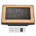 thumbnail image 1 of Termómetro inalámbrico, estación de pronóstico del tiempo LCD, estación de pronóstico del tiempo, mini termómetro, higrómetro, verdadera excelencia, 1 of 9
