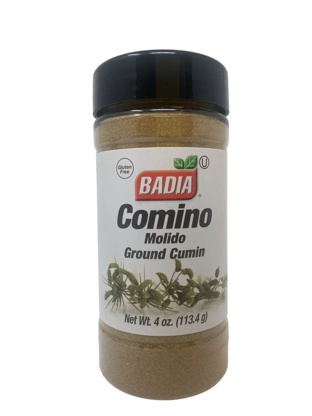 Set of 4 Badia Seasonings - Minced Onion, Paprika, Ground Cumin, Cinnamon Powder (4 oz each)