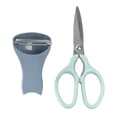 thumbnail image 2 of Blue 2 in 1 Kitchen Scissors Vegetable Peeler, Multipurpose Stainless Meat Shears, Herb Scissors with Bottle Opener, 2 of 4