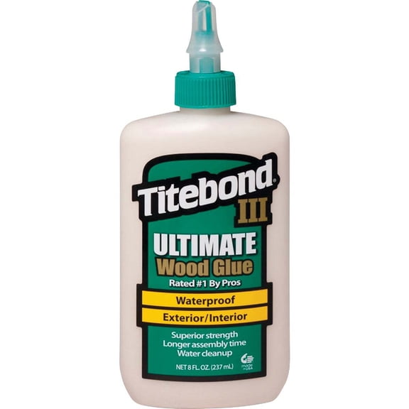 Titebond III 8 Oz. Ultimate Waterproof Wood Glue 1413