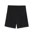 thumbnail image 3 of SOFTCCLO Shorts for Women Maternity Summer High Stretch Shorts Breathable Loose Base Layer Solid Womens Shorts Black L, 3 of 3