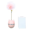 thumbnail image 1 of Interactive Cat Feather Toy, Cartoon Cat Teaser Toys Bell Design 360 Degree Rotation  for Indoor for Cats Dusty Pink,Mint Green, 1 of 8