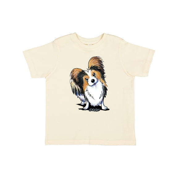 Inktastic Tricolor Papillon Boys or Girls Toddler T-Shirt