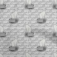 thumbnail image 1 of oneOone Cotton Flex Light Gray Fabric Animal Cat With Text Texture Sewing Craft Projects Fabric Prints By Yard 40 Inch Wide, 1 of 4