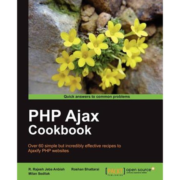 Pre-Owned PHP Ajax Cookbook, (Paperback)