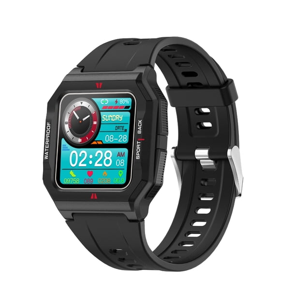 Reloj inteligente SENBONO FT10 BT Pantalla IPS de 1.3 pulgadas BT5.0 IP68