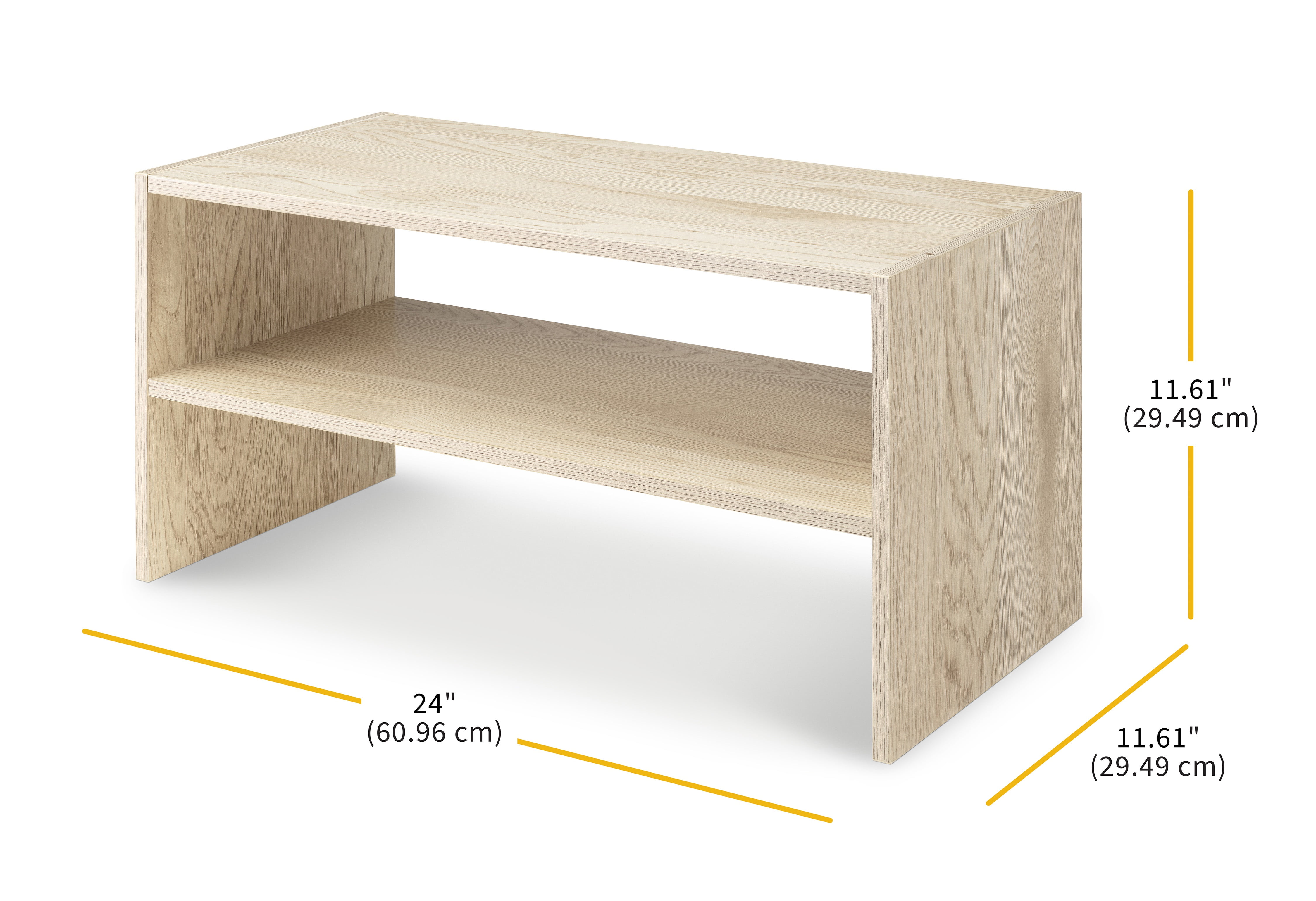 ②WWW_RACK WHAT WE WANT ②WWW_RACK WHAT WE WANT Z-Frame Garment Rack with 2-Tier Shelves