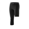 thumbnail image 2 of Basketball Tights 3/4 Compression Pants For Men, 2 of 5