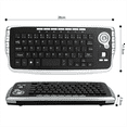 thumbnail image 4 of 2.4GHz Wireless Keyboard with Trackball Mouse Scroll Wheel Remote Control for Android TV BOX Smart TV PC Notebook Silver, 4 of 6
