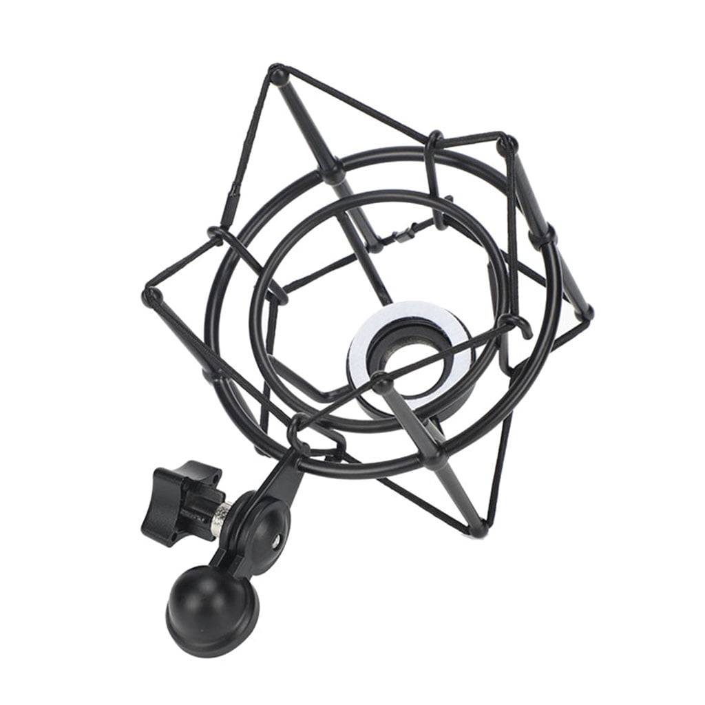 Zeiwohndc Microphone Shockproof Stand Mic Holder Clip Bracket Computer Karaoke Frame