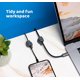 thumbnail image 1 of Fun Cord Holder - Clips Multifuncionales para Cables para Pulgar Adhes, 1 of 2