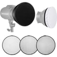 thumbnail image 1 of Difusor suave reflector estándar de 18 cm con rejilla de panal de 20/40/60 grados para proyector de montaje fotográfico con luz estroboscópica de flash de estudio JM, 1 of 5